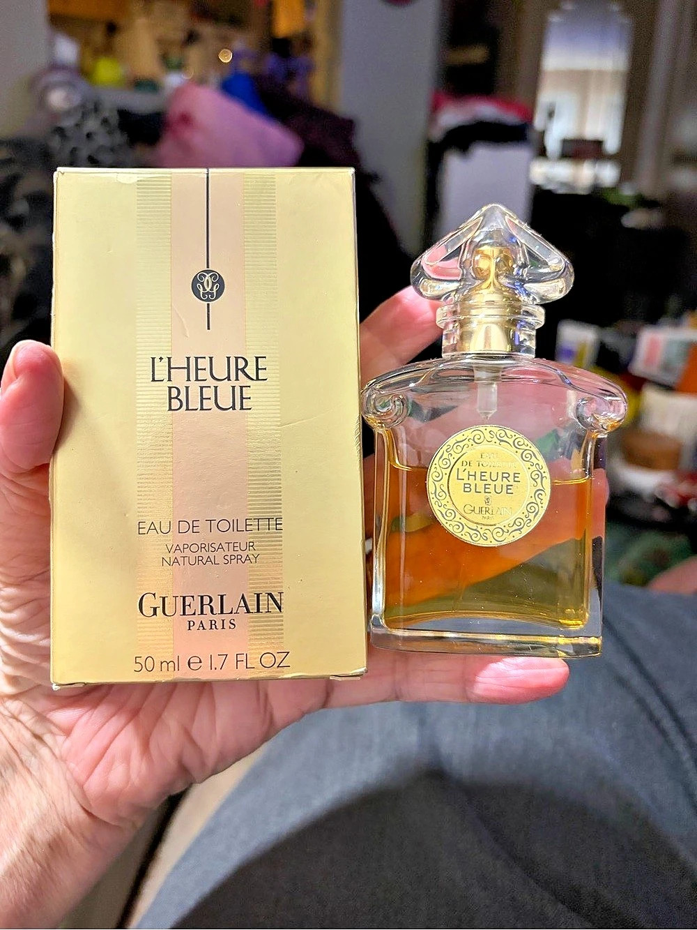 Guerlain L'Heure Bleue Eau de Toilette Eau de Toilette 50 ml Spray.